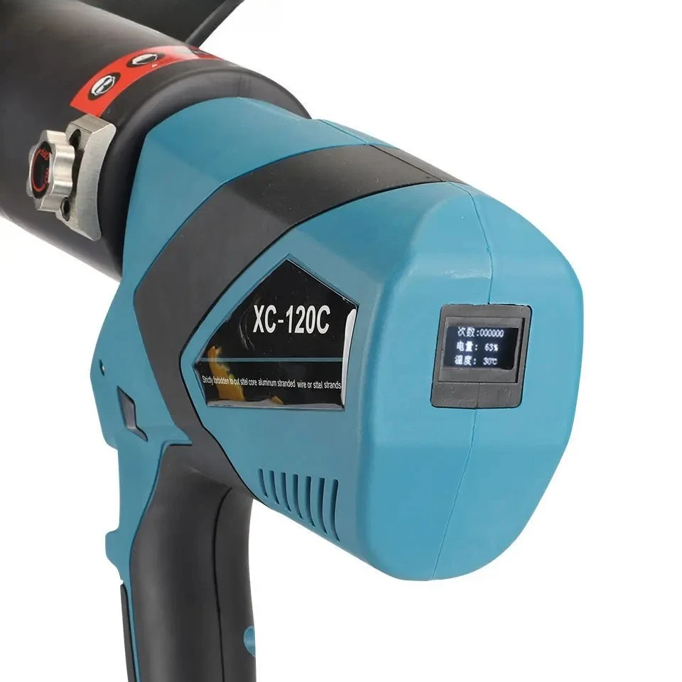 XC-120C Battery Operated Stainless Steel Hydraulic Cable Cutting Tool for CU/AL Cable Crimping