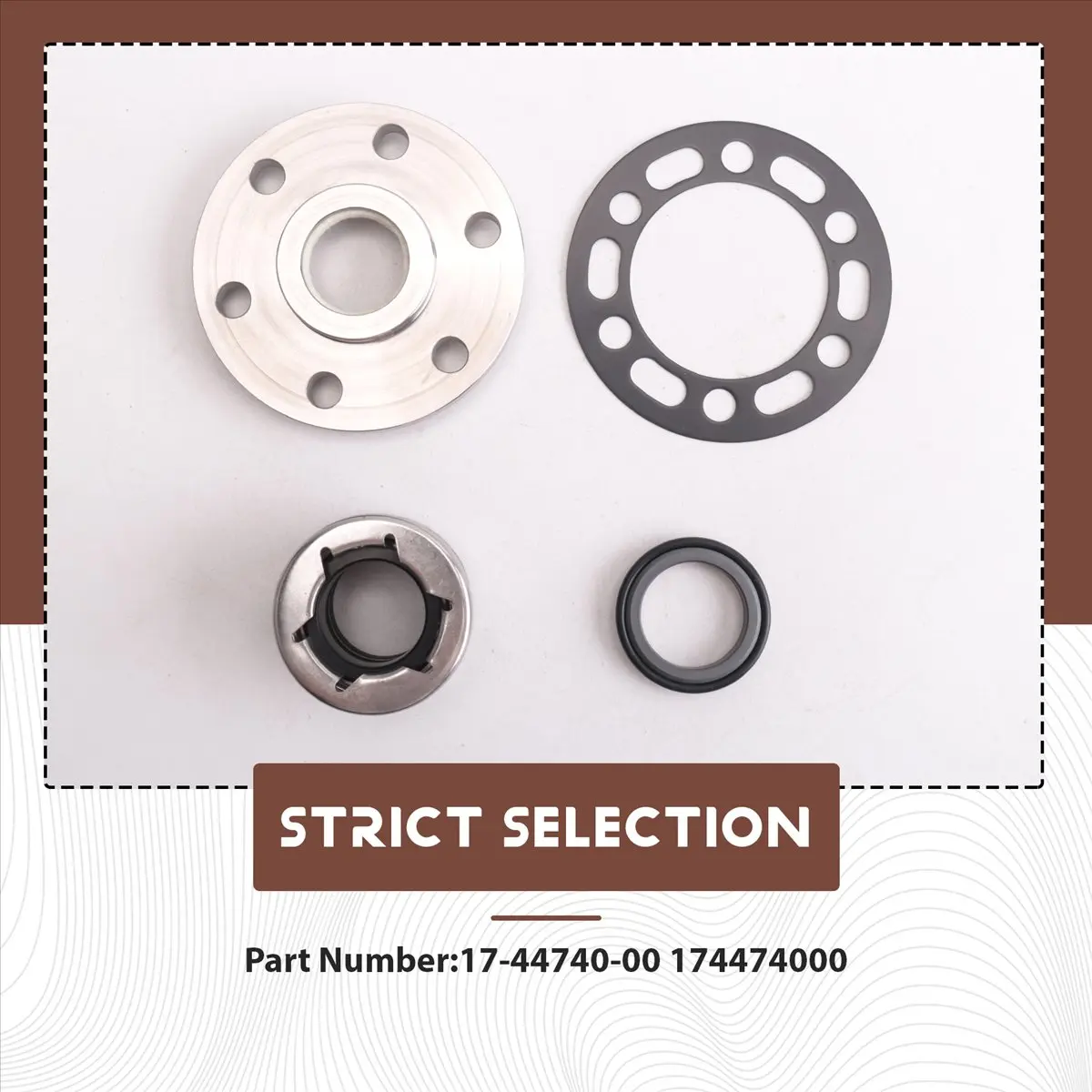Compatible 174474000 Spare Parts Shaft Seal 17-44740-00 for Compressor Carrier 05K