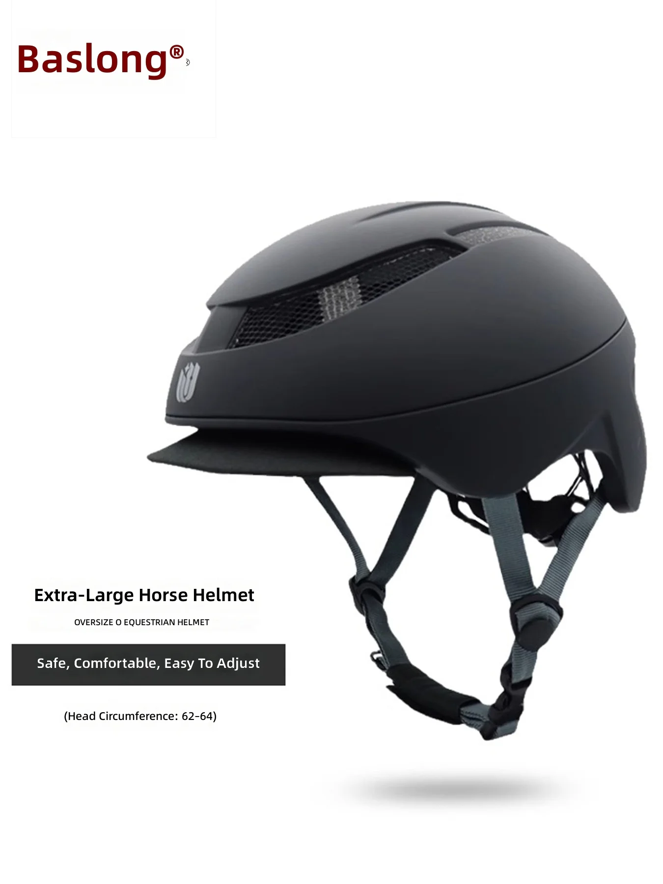 Extra Large Equestrian Helmet (62-64cm) Plus Size Horse Riding Helmet Equestrian Gear Horse Riding Equipment