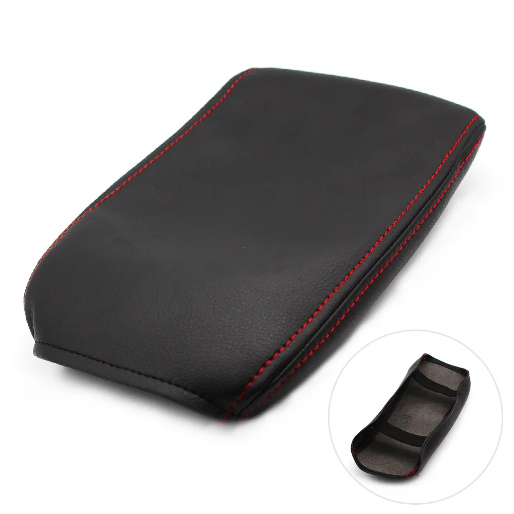 Car Center Console Armrest Box Cover microfiber leather Protection Pad Trim For Audi A4 2009 2010 2011 2012 2013 2014 2015 2016
