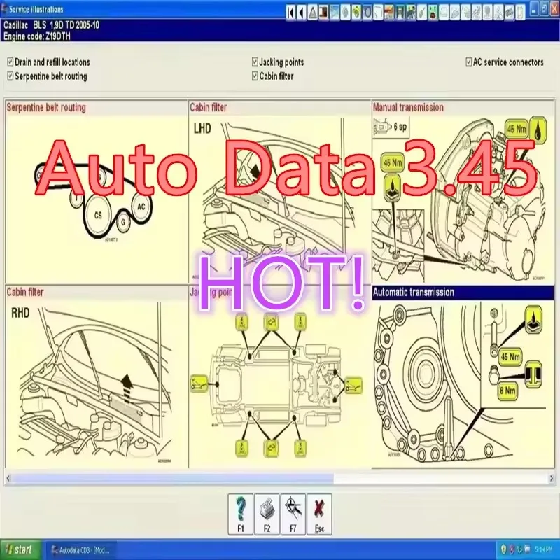 2024 Auto Data 3.45 auto data car software with free install video to help autodata 3