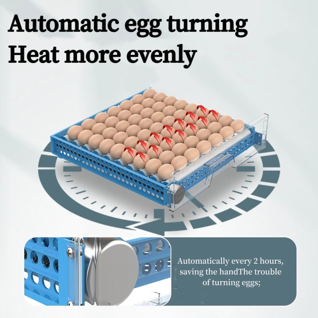 12/16/30 Automatic Egg Incubator Detachab Chicken Hatcher for Goose Pigeon Chicken Duck Farm Poultry Hatching Machine