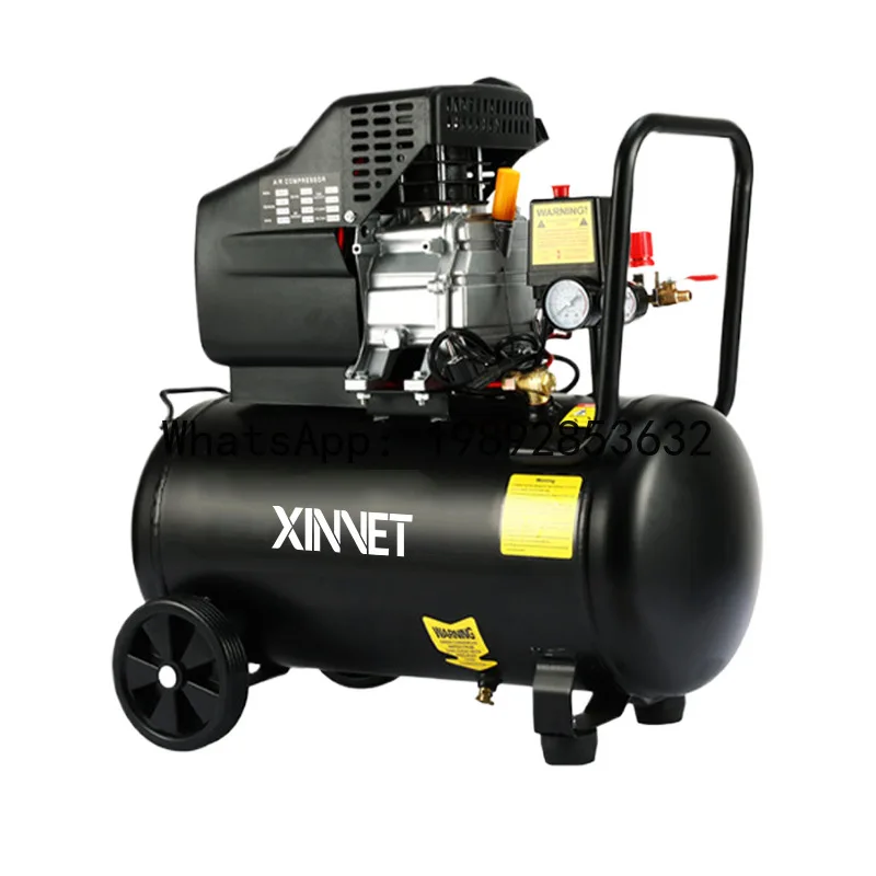 

Портативный воздушный компрессор QQ - компактный, малошумный, с прямым приводом, для деревообработки, пневматических пистолетов и распыления краски.