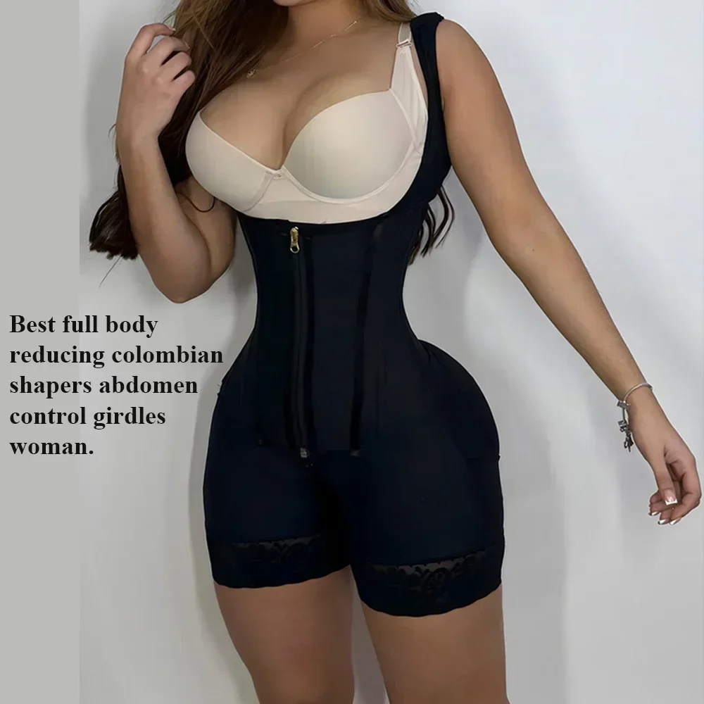 Faja Colombianas Originales Shapewear High Compression Reducing and Shaping Girdle Women Butt Lifter Body Shaper Abdomen Control