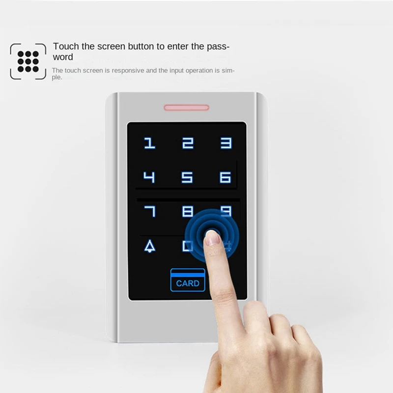 Touch Access Control Machine Swipe Card Password Integrated Machine For Community Office Access Control