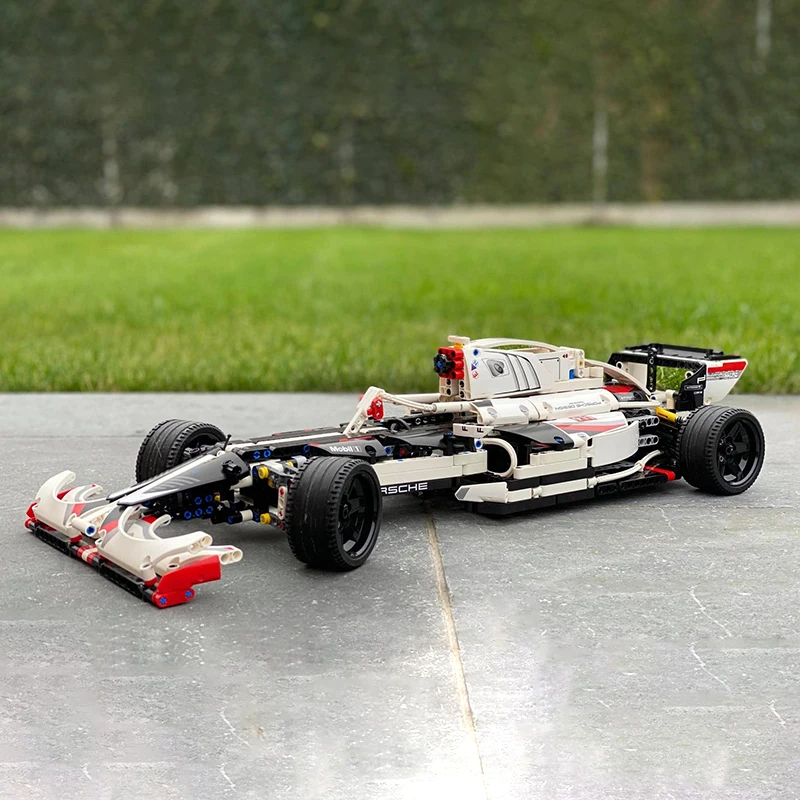 

MOC The 2019 Formula 1 Racing Building Blocks Technical F1 Sports Cars Bricks Model RSR 42096 Modified Assemble DIY Toys Gift