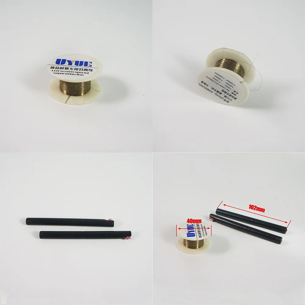1pcs 0.08mm 100 meters Phone repair tools kit for iphone Screen Separation Wire Dissection
