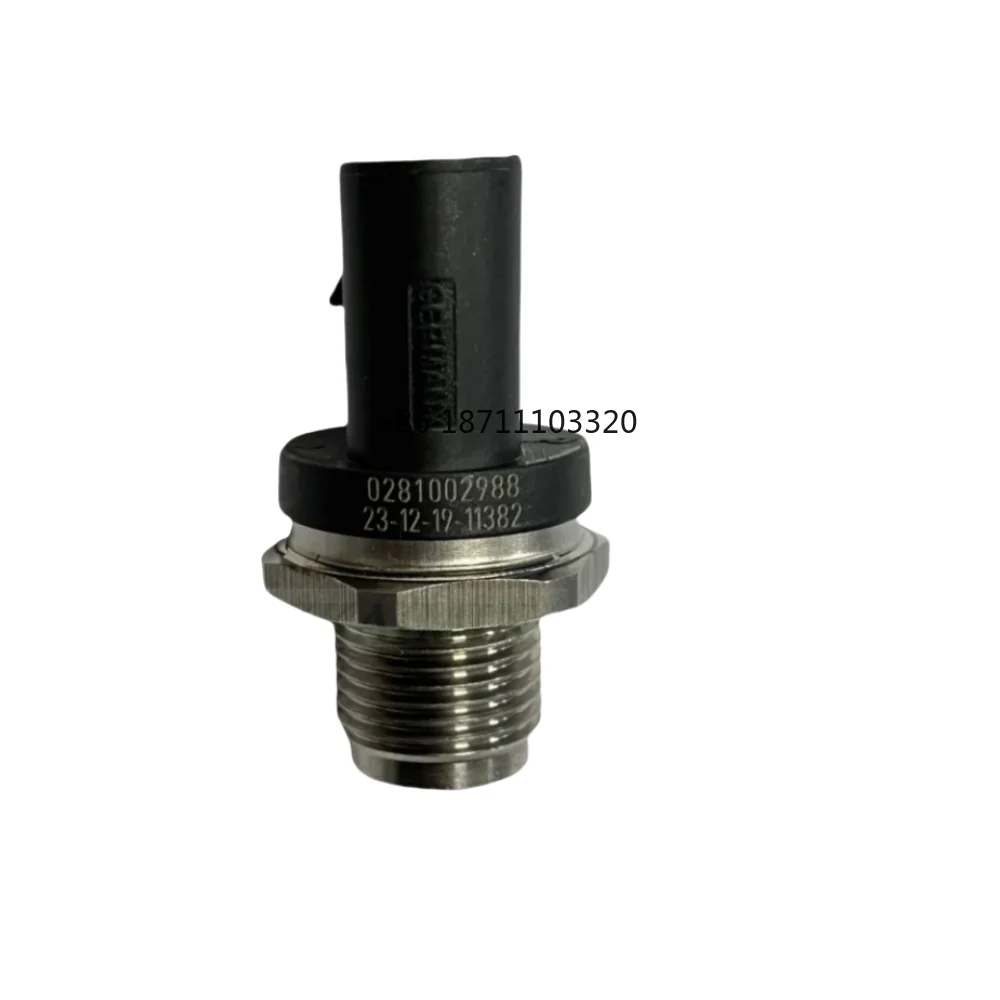 Fuel Rail Common Pressure Sensor for BM-W X3 E83 XDrive 20 d SUV Diesel 2008 2009 2010 0281002988 13537800602 13538577623