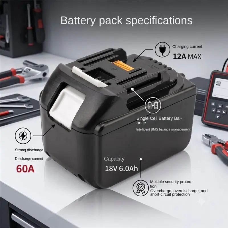 For 18V For BL1890 Lithium Battery Case Material 15 X 18650 Protective Board