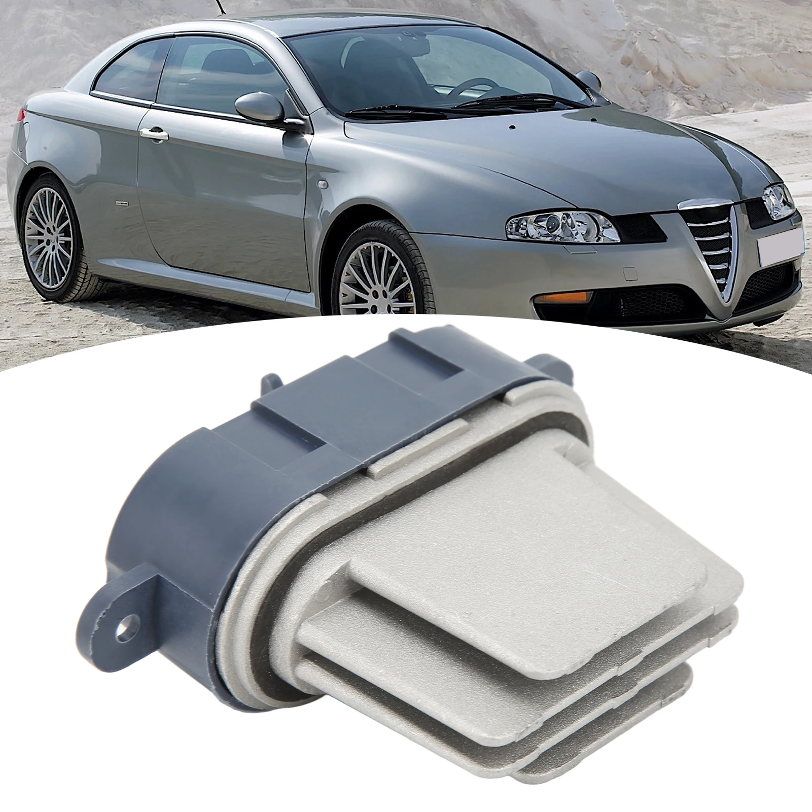 

52485218 7701048766 Резистор вентилятора отопителя автомобиля 7701206541, алюминиевый, замена для Alfa Romeo 159 GT Brera