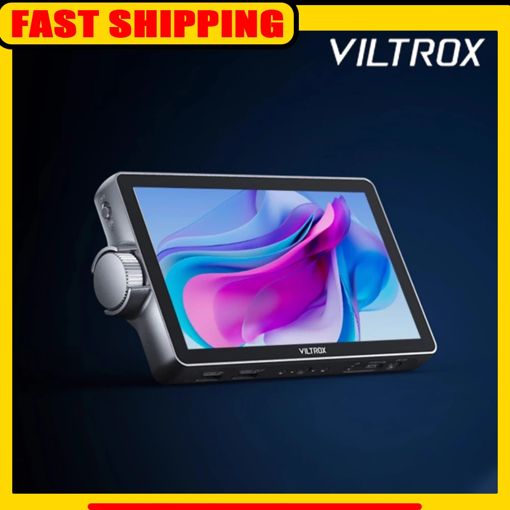 شاشة Viltrox DC-A1 مقاس 7 بوصة 2800nit احترافية عالية الدقة للتصوير الفوتوغرافي وتسجيل الدخول وصناعة الأفلام وتلفزيون شاشة تعمل باللمس