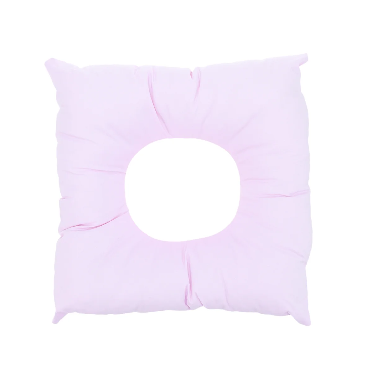 

Pink Color Face Massage Pillow Square Headrest Pad for Beauty Salon Cotton Cushion