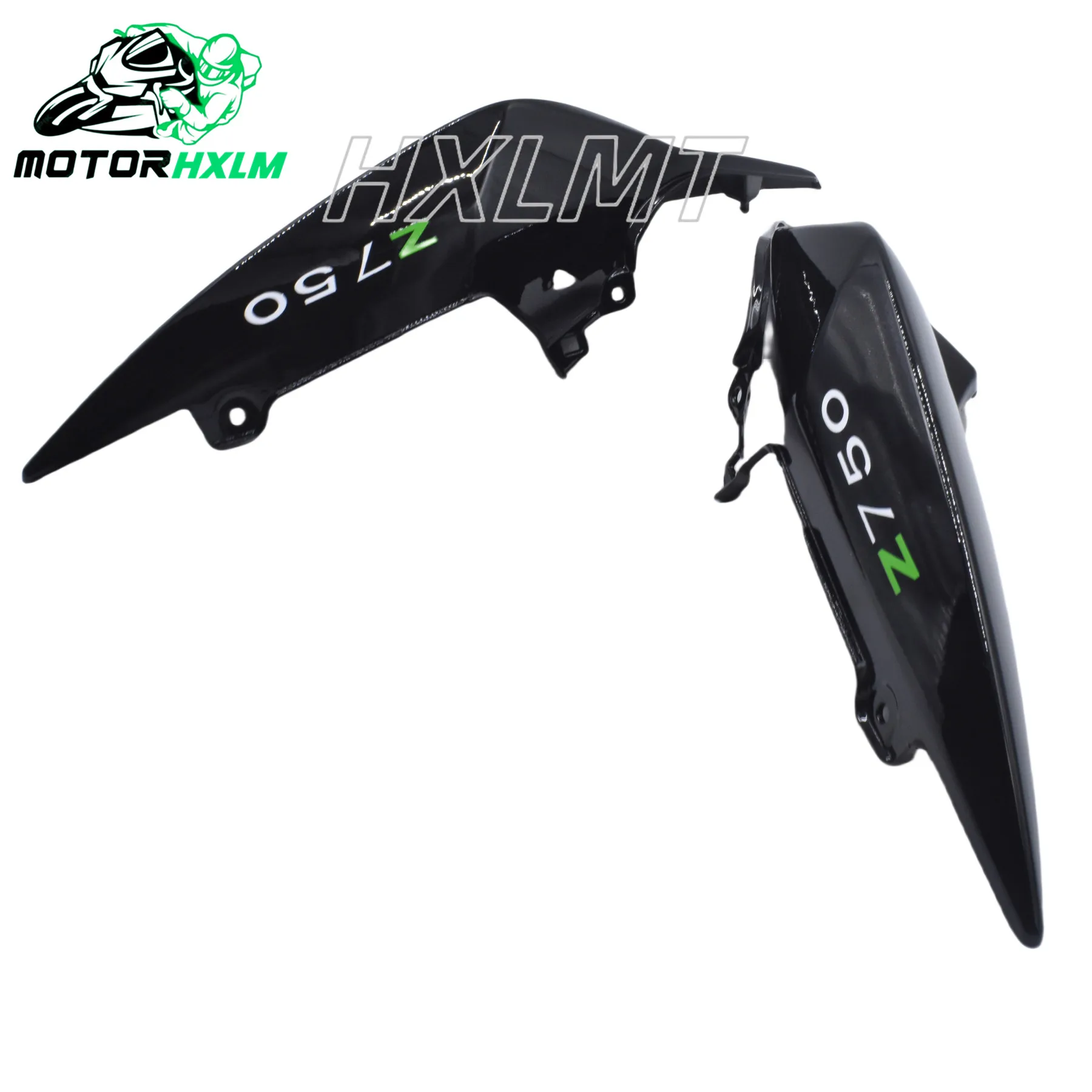 

Carbon Look/ Black Side Upper Tail Seat Cover Cowl For Kawasaki Z750 2007 2008 2009 2011 2012 Guard Protector Injection Fairing