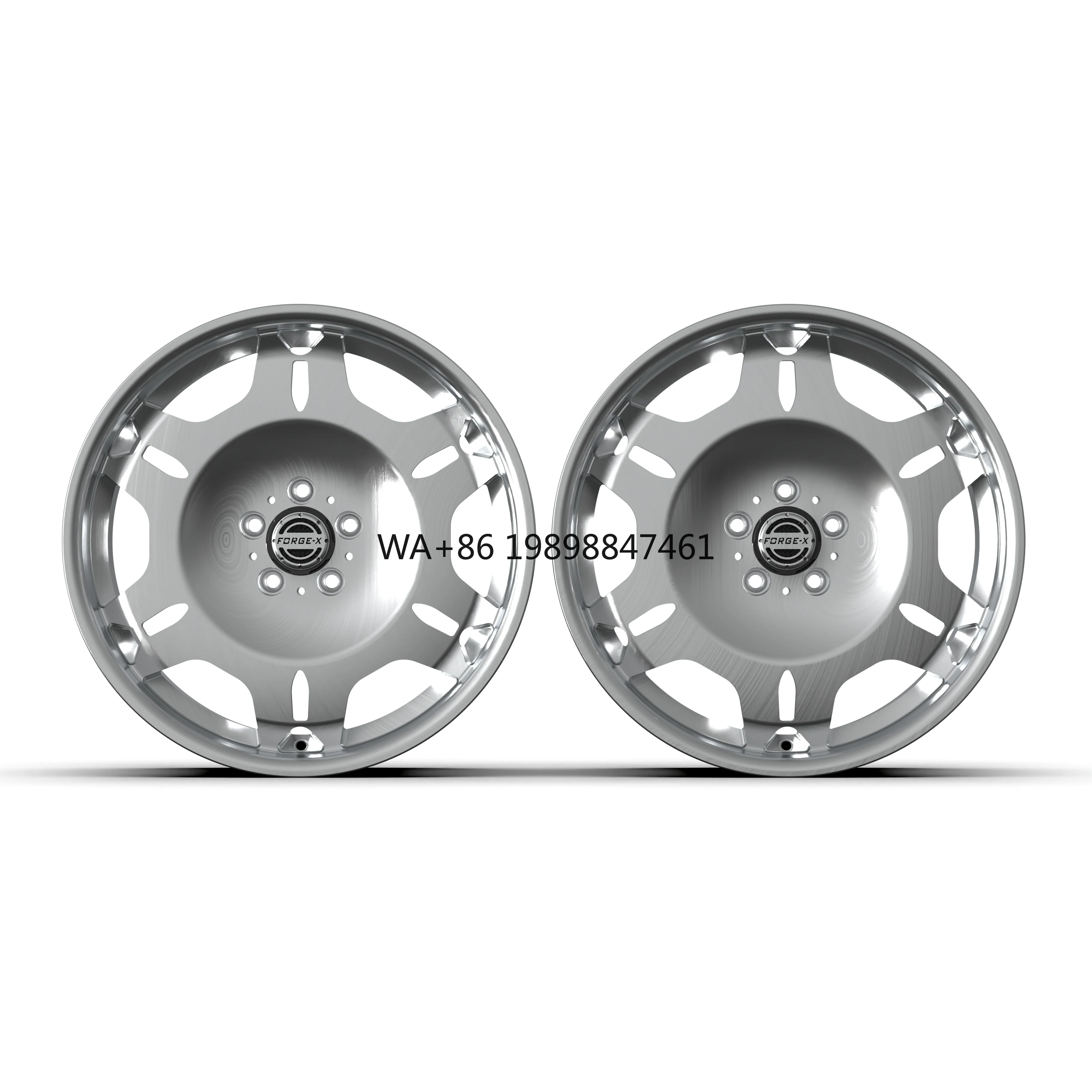 

20 Inch 5x112 5 Holes Alloy Passenger Car Wheels Rims Tailored Polished Silver Deep Lip New 30mm Offset for Mercede SLS CLS CLE