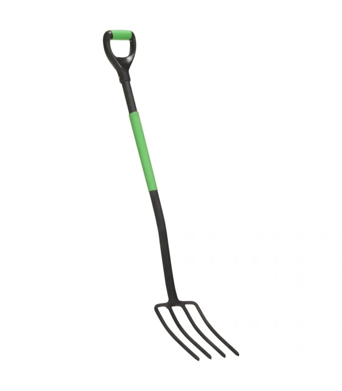 Garden gallows steel D-grip shovels and spikes