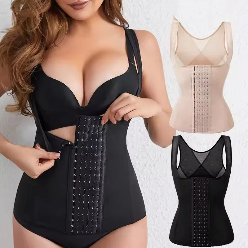 1PC Taille Korsett Bauch ControlSculpting Weste Push-Up Top Trainer Shapewear Für Frauen Mantel Flache Bauch Taille Trainer körper Shaper