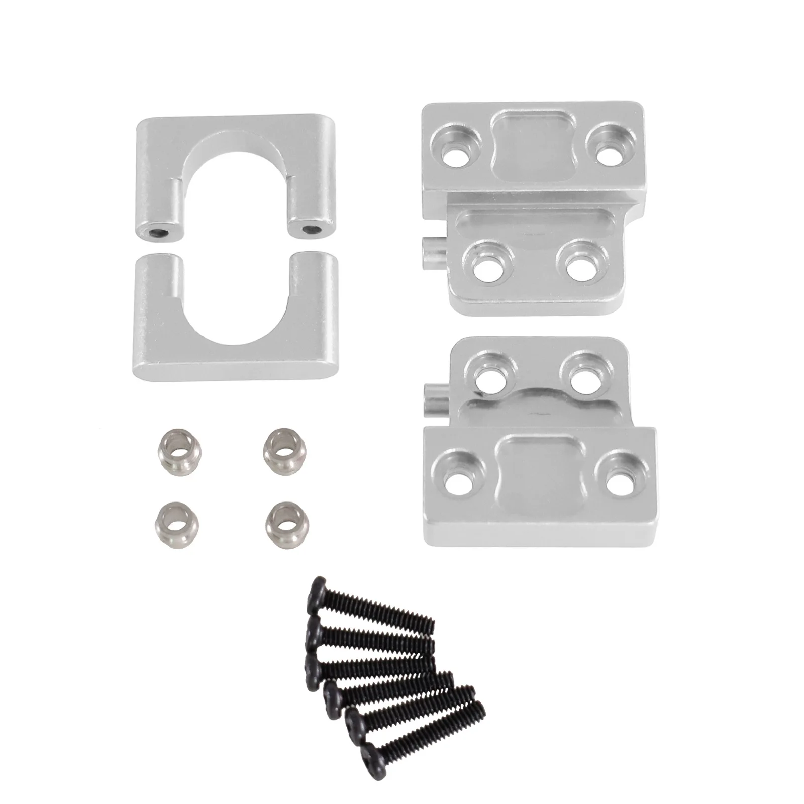 Metalen chassis trekstang schokdemper transmissie as 370 versnellingsbak montage Voor MN82 LC79 82 S 82Por 1/12 RC Auto upgrade Onderdelen