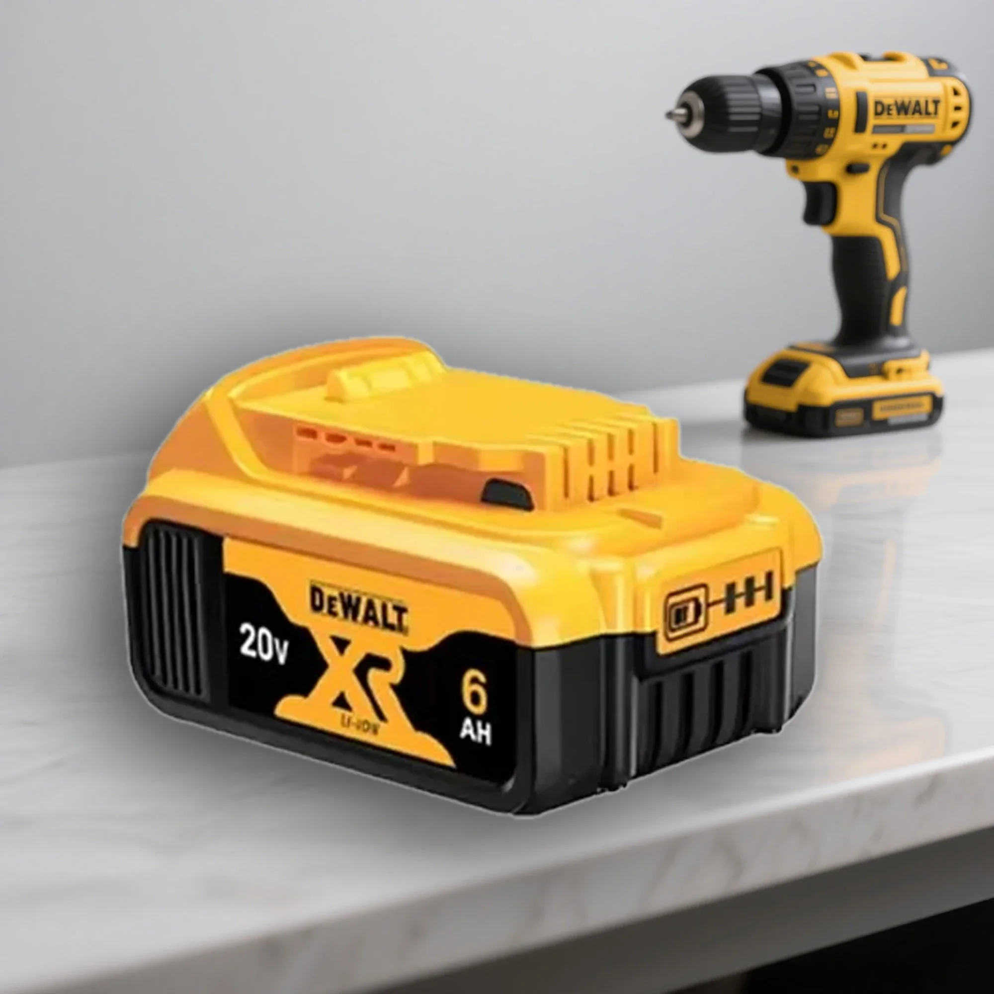 Original DeWalt 20V Battery 18Ah/6Ah/3Ah replaceable DCB184 DCB200 DCF892 DCF845 DCF850 DCF911 DCD800 DCD805 Tools Battery