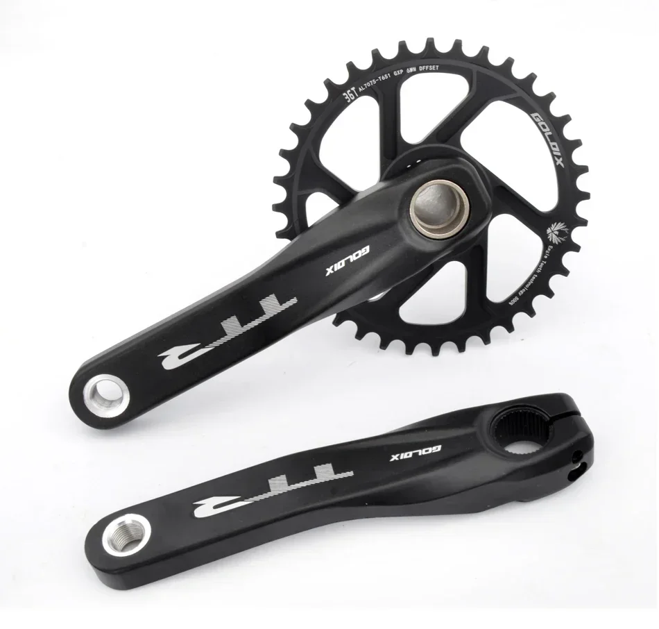 GOLDIX 0/3/6mm Offset MTB Fahrradkettenblatt 32/34/36/38T Fahrradkettenblätter für XX1 X9 XO X01 NX Direct Mount Fahrradteile – Detail 7