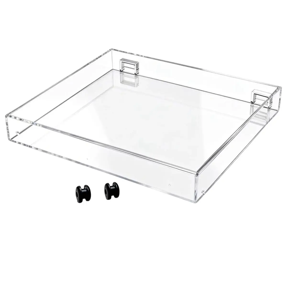 DT75BG Turntable Dust Cover Accessories Protection Clear Dustcover Protector Record Player Protective Lid for LP120x