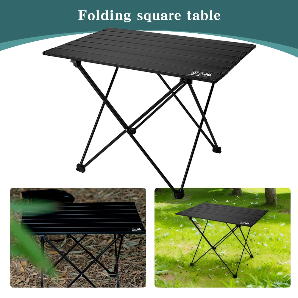 Ultralight Portable Folding Camping Table Foldable Outdoor Dinner Desk  Aluminum Alloy For Garden Party Picnic Egg Roll Table