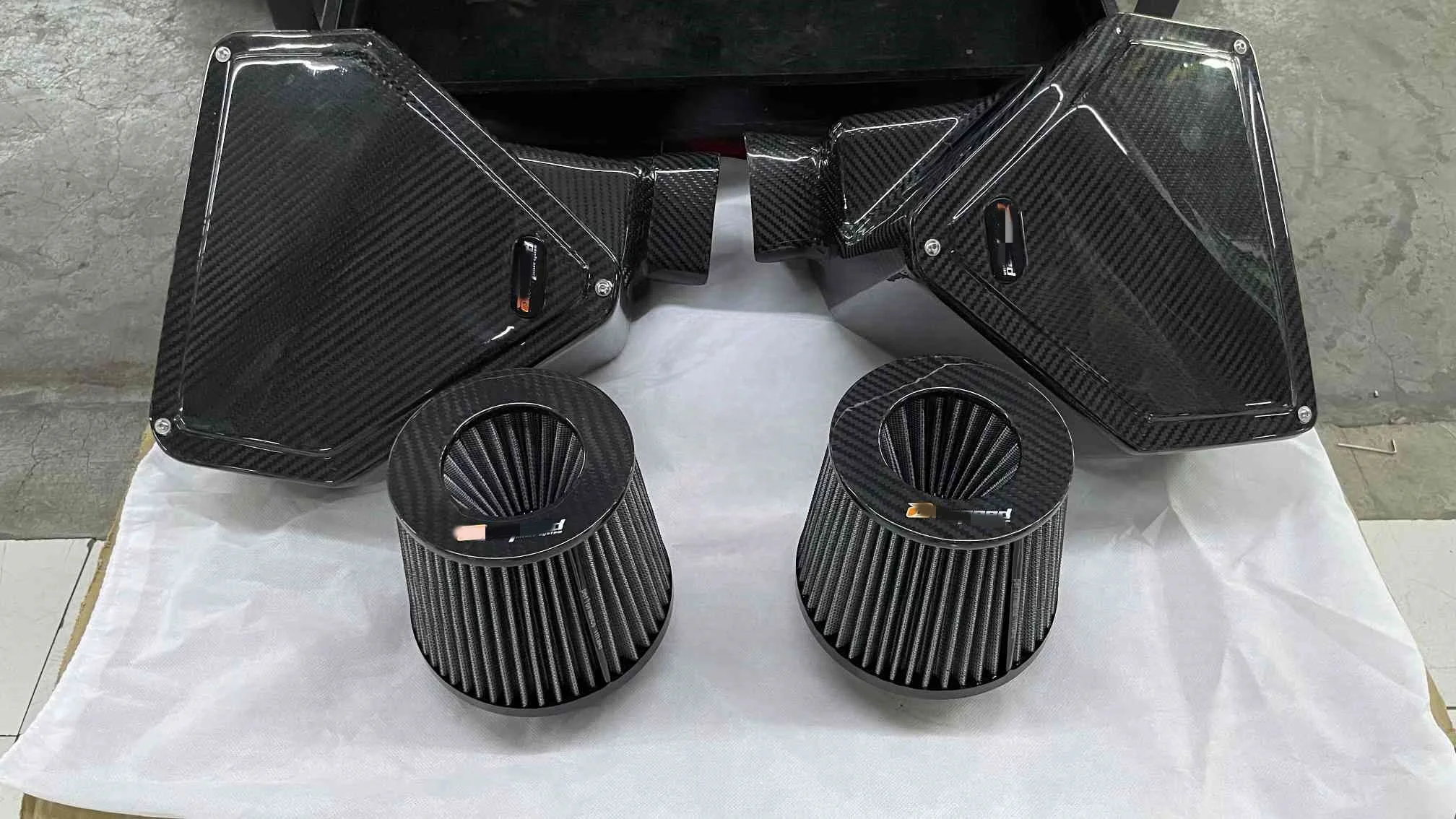 71HOTHigh Quality 2021-UP Cold air Intake System Suitable for BMW M3 M4 (S58) Dry Carbon Fiber Cold air Intake System