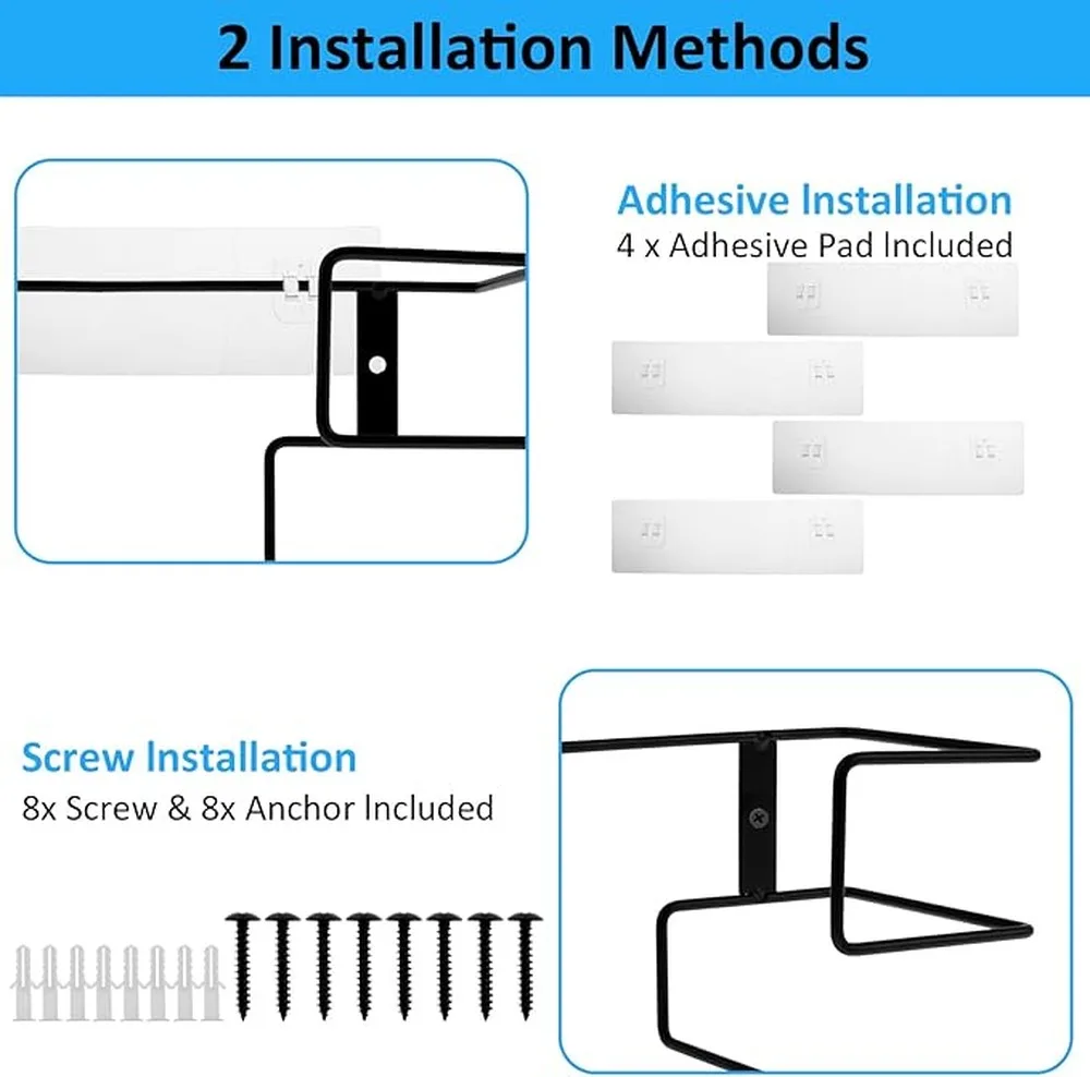Efficient Glove Box Holder Wall Mount Tissue Box Organizers Kitchens Baby Wipes Garbage Bags Be
