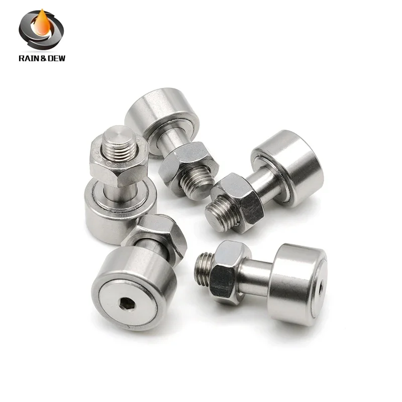 

1Pcs CF4 SUS304 Stainless Steel Cam Follower bearing KR12 curve roller bearing M4X12X20 mm