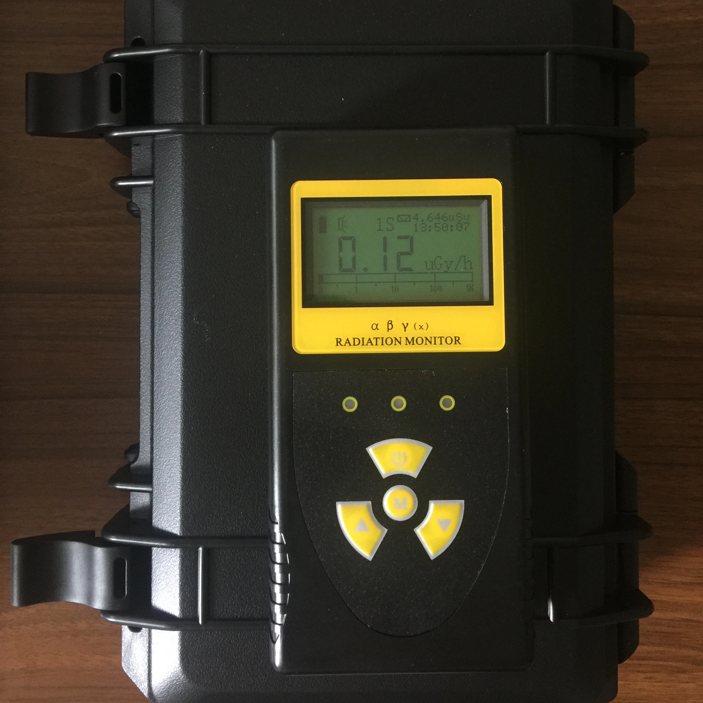HUATEC FJ7100 Digital Handhold ALPHA, BETA & GAMMA Radiation Monitor