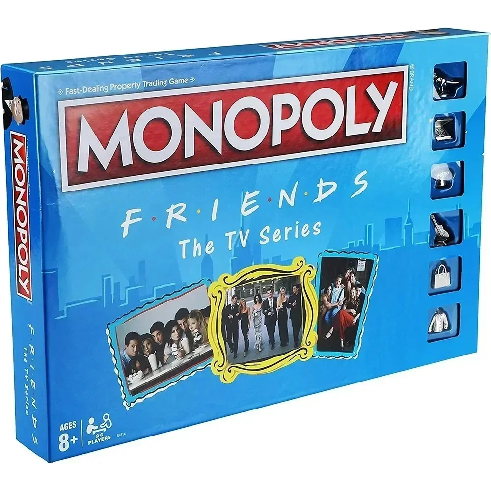 Card Game Monopoly Edition Board Games Card Game Friends The TV Series Edition