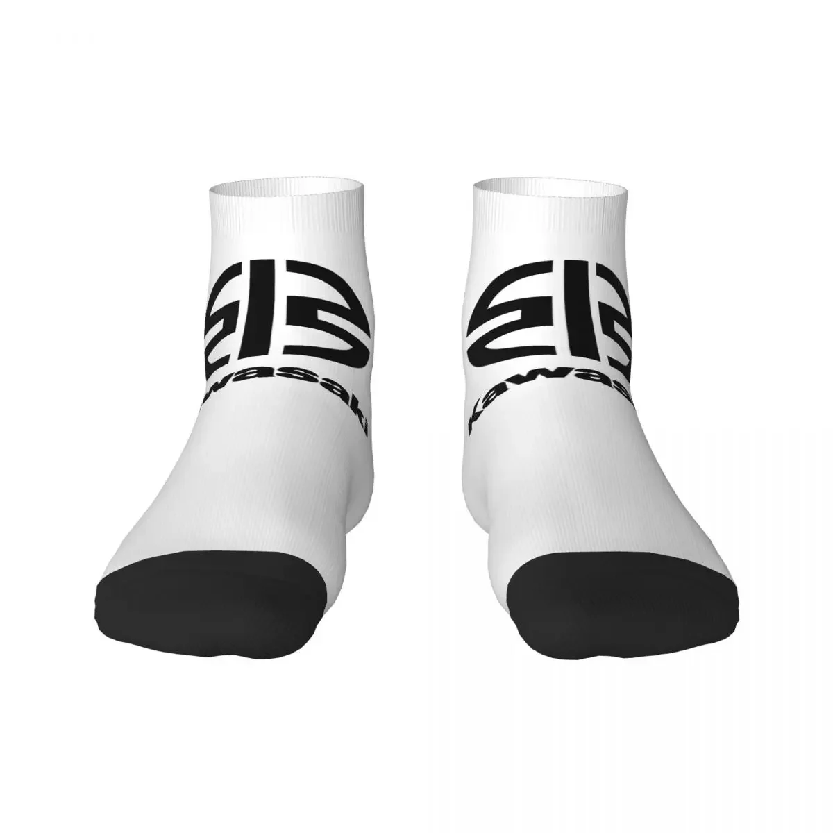 Sport Racing Motorcycle Kawasaki Mens Crew Socks Unisex Novelty 3D Printing Dress 