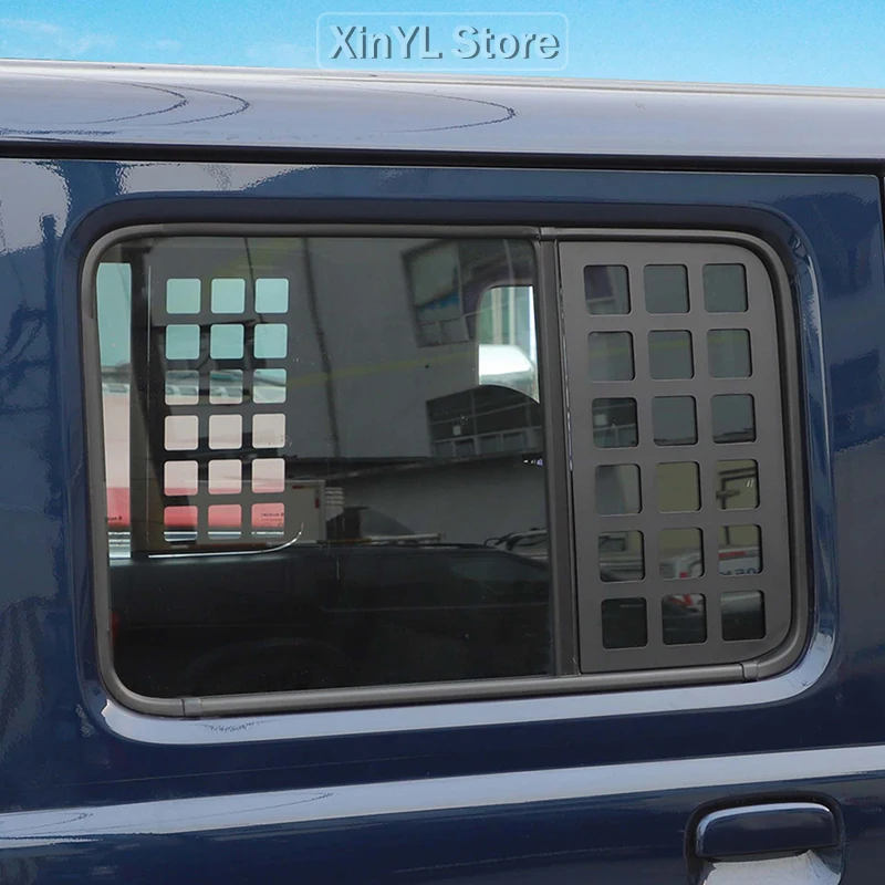 For Suzuki Jimny 2019 Up 4-Door Aluminum Alloy Exterior Details Car Rear Window Glass Guard Plate Accessories Car Modification