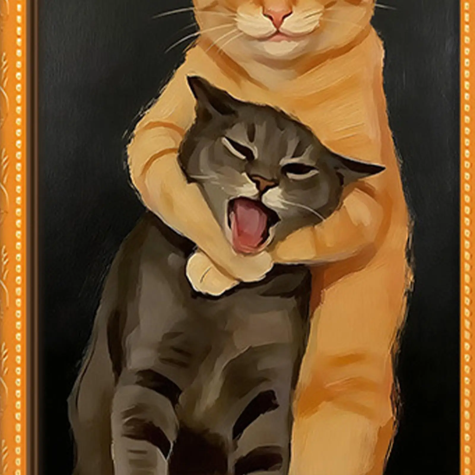 Cat Fridge Magnets Funny Animal Sticker Fridge Magnet For Kitchen Office Locker Whiteboard Mailbox Cat Lover