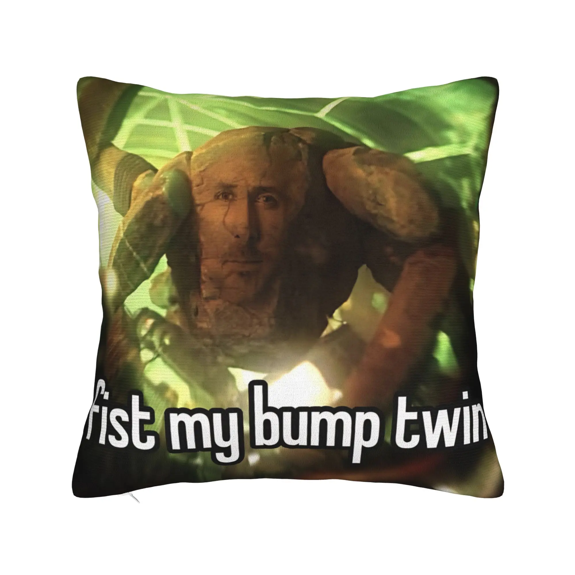 Fist My Bump Twin Meme Project Hail Mary Square Pillow Case Ryland Grace Rockys Cushion Covers Custom Pillowcase Home 45x45cm