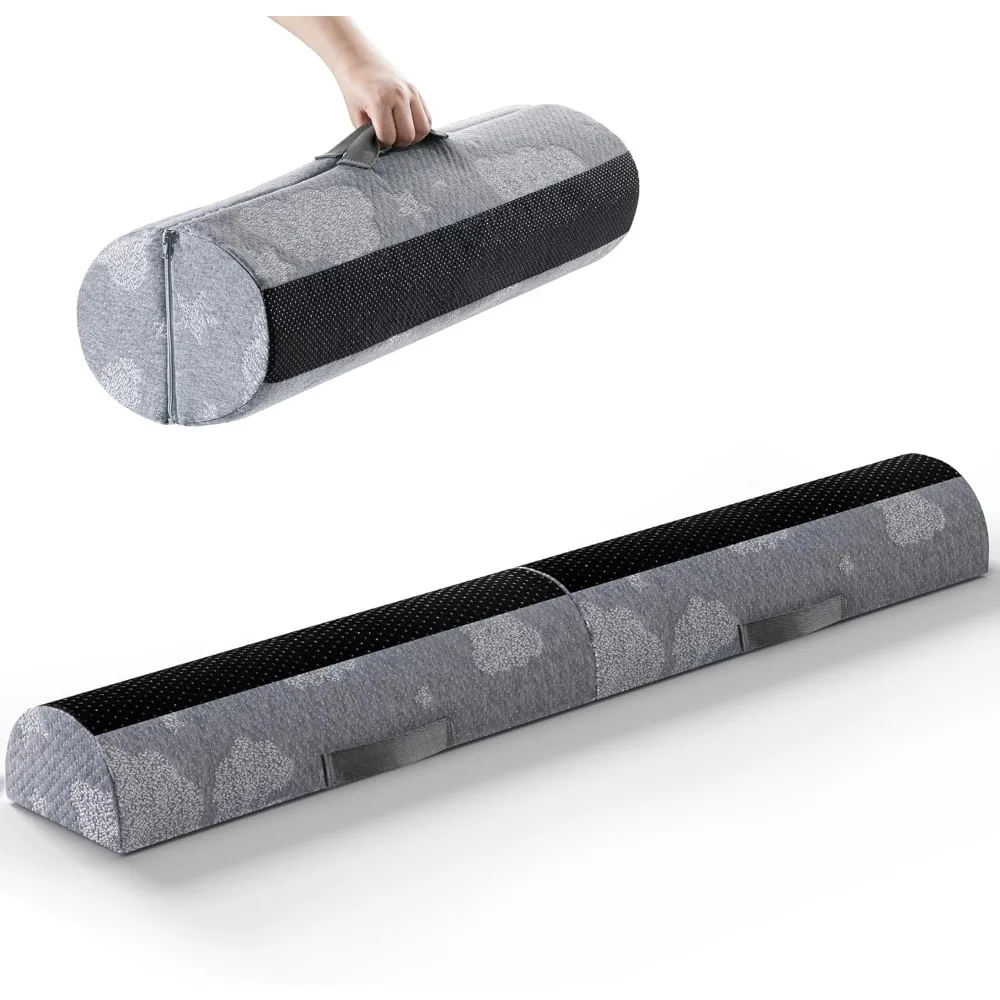 2-Pack Foam Bed Rail Bumpers for Toddlers & Kids - Waterproof, Washable, Non-Slip Safety Guard