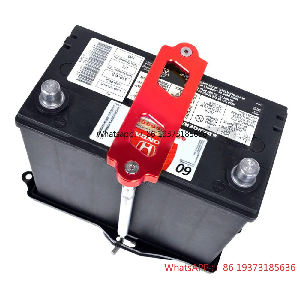 Car Accessories T6061 Aluminum Battery Tie Down Clamp Fit for  honda Civic Integra