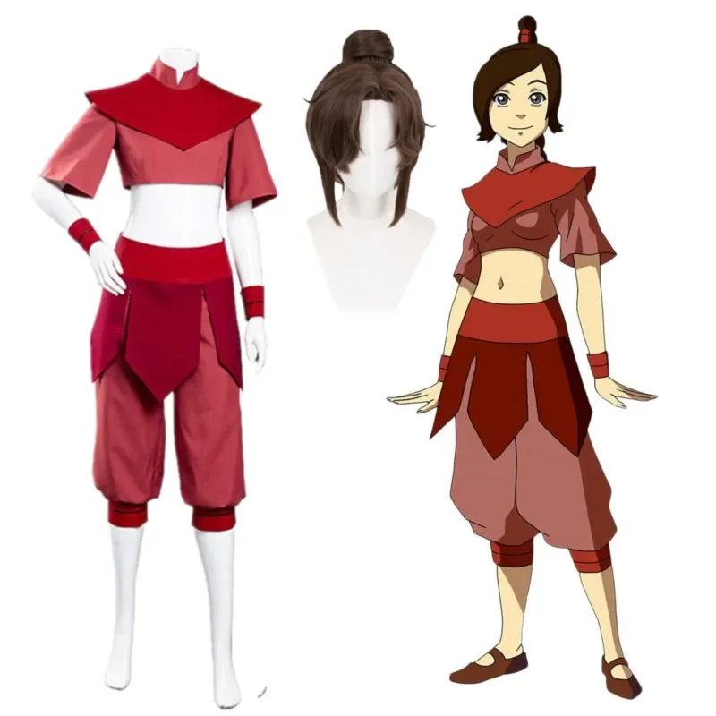 Anime Avatar Cosplay The Last Airbender Ty Lee Cosplay Costume Halloween Carnival Outfits Costumes