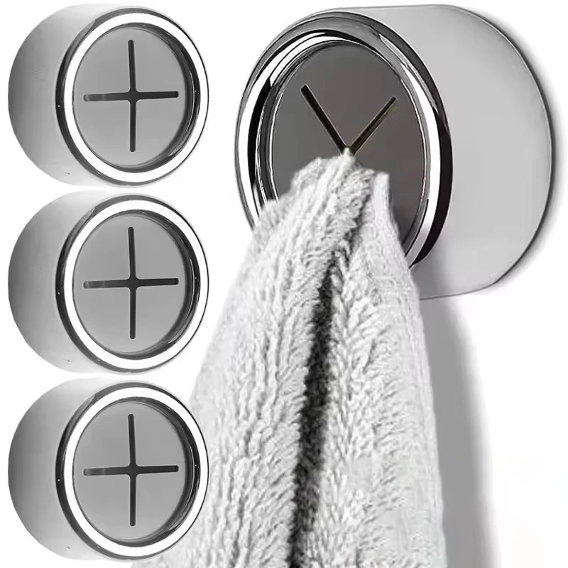 

3PCS Non Punching Dishwashing Cloth Storage Clip Dishcloth Clip Kitchen Household Gloves Hook Towel Rack Hole Clip Wall Hanging