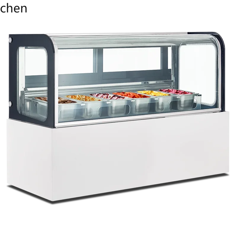 H20- ice cream display cabinet Small air-cooled ice cream cabinet Commercial ice cream stick freezer