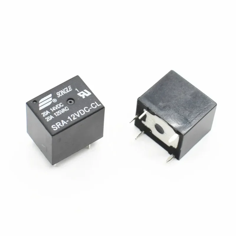 5Pins RELAY 12V for DC Coil Power Relays PCB 20A SRA-12VDC-CL Wholesale Price