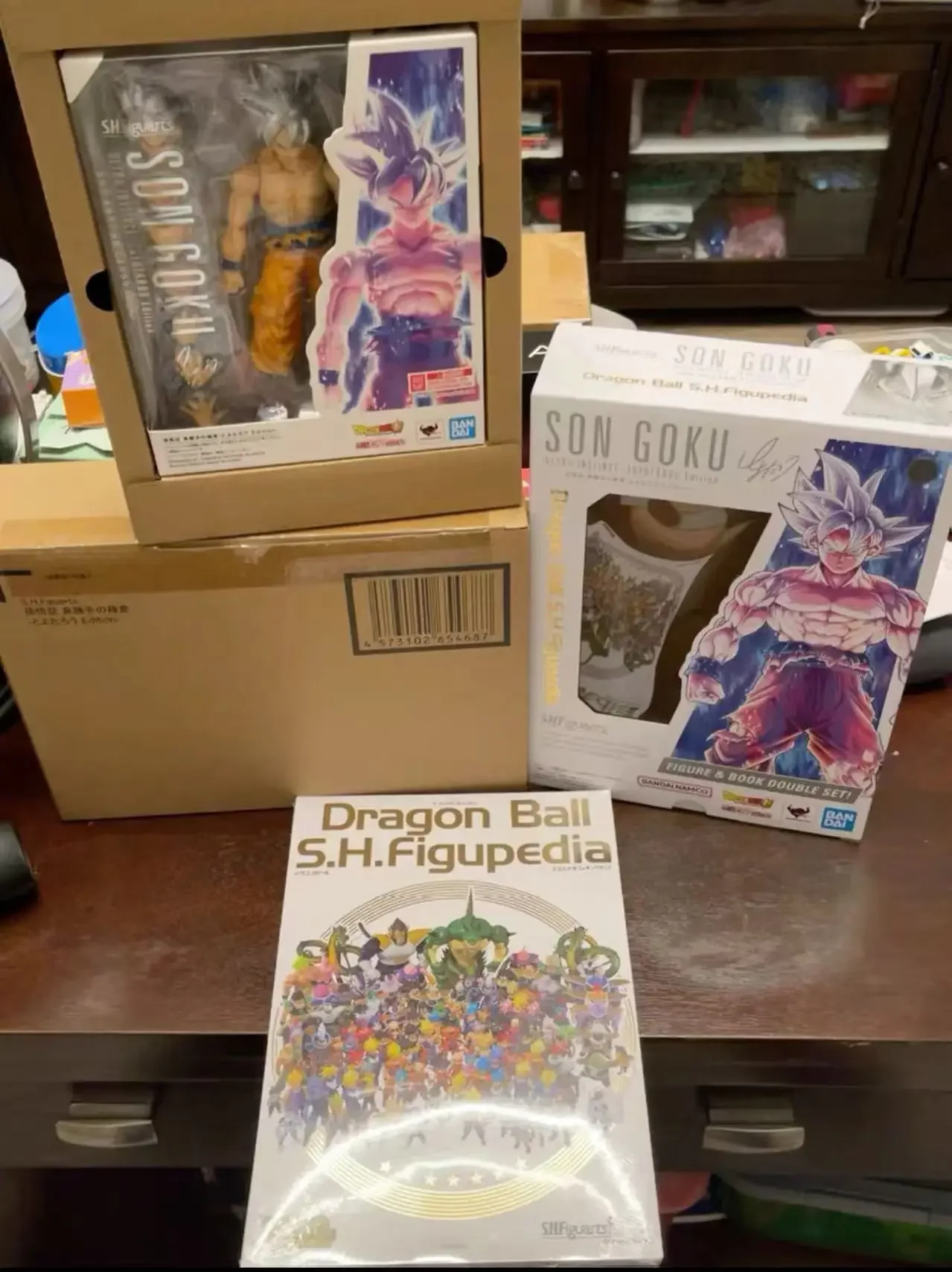 Mainan Model Dragon Ball yang Dapat Digerakkan, Edisi Terbatas Soul Toyotaro, Sun Wukong Free Extreme Idea dengan Album Foto, Barang Siap Kirim Bandai SHF