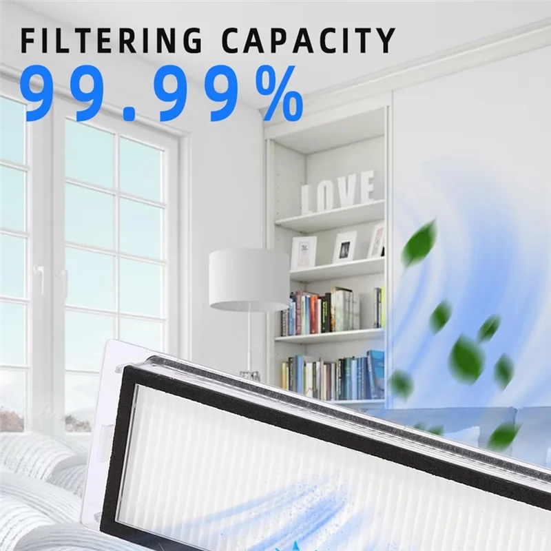 

FSLH основная боковая щетка, фильтр, тряпки для швабры, мешок для пыли, запасные части для робота-пылесоса Roborock Q Revo/P10 A7400rr