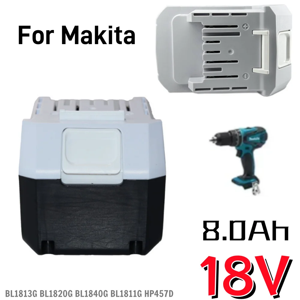 

Upgrade 8000mAh BL1813G Tool Battery For Makita 18V Electric BL1815G li-ion BL1820G BL1825G 196367-3 BL1811G BL1813G BL1815G
