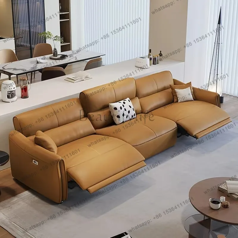 YJ Luxury Living Room Electric Sofa Loveseat Armrest Indoor Oversized Sleeper Couch Italian Designer Divano Soggiorno Furniture