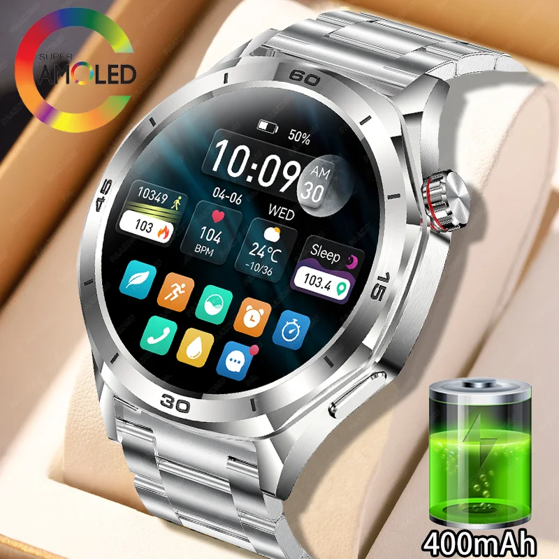 

New 1.52-inch360 * 360 HD Screen Men's Sports Smart Watch Bluetooth Call Health Monitoring Multi functional Reminder Smart Watch