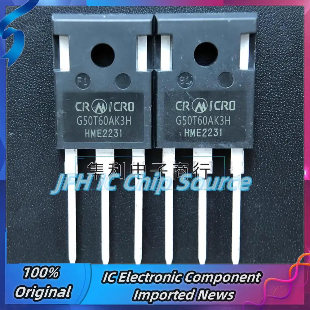 

10PCS G50T60AK3H TO-247 50A/600V IGBT Best Quality Stock