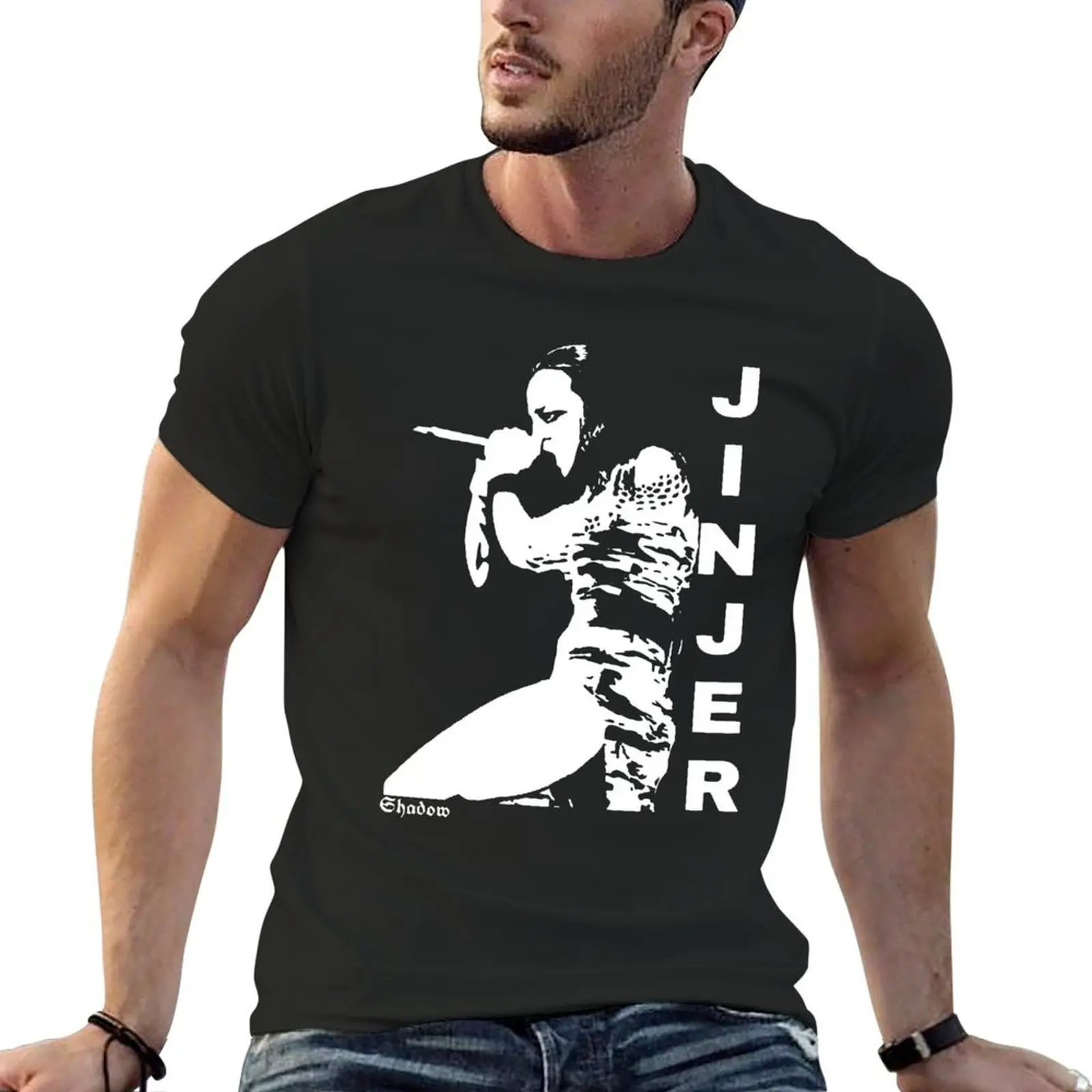 Jinjer - Tatiana Shmailyuk T-Shirt basketball graphic tees blanks kawaii clothes funnys T-shirts for men cotton