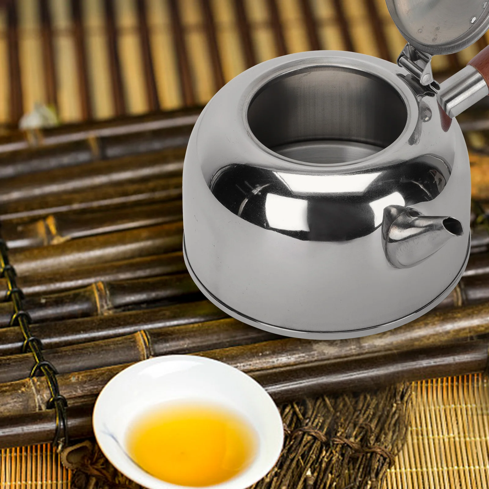 

Stainless Steel Side-Handle Water Kettle Tea Coffee Pot For Gas Stove Induction Cooker Household Use Multipurpose Kettle