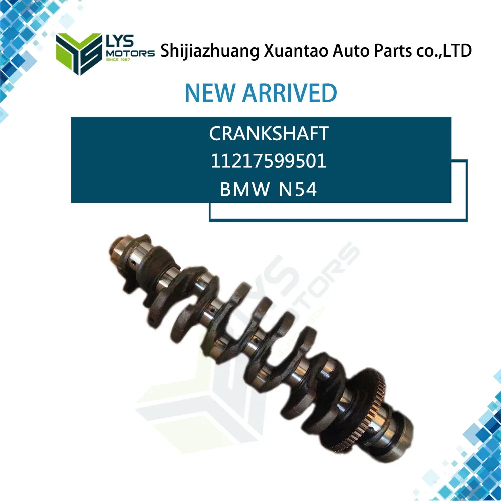 Stock Crankshaft 11217599501 For BMW N54 N54B30A 11217627037 11247576714 11211439954 11210415080 11218605856 11210415079