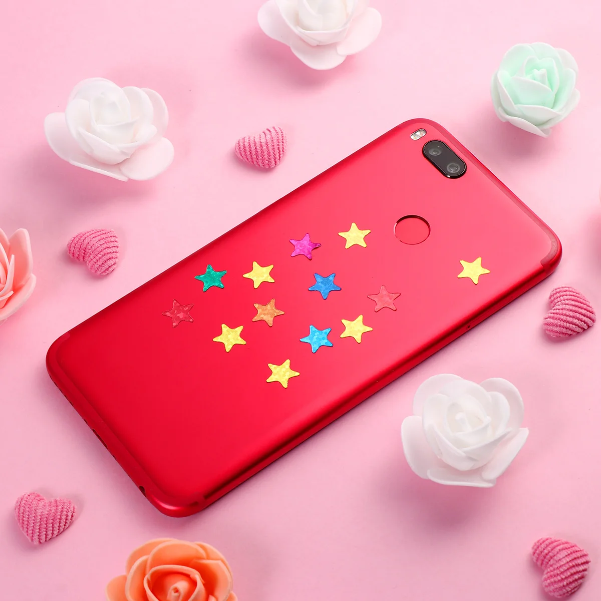 

960 шт., лазерные голографические наклейки со звездами, самоклеящиеся разные цвета, сделай сам, украшения для рукоделия на день Святого Валентина, блестящие цветные звезды